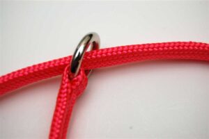 Pink Gun Dog Slip Lead Ring