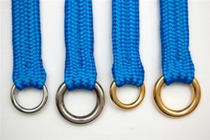 Blue Webbing Ring Types